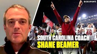 South Carolina Head Coach Shane Beamer speaks about his program and the strength of an SEC schedule