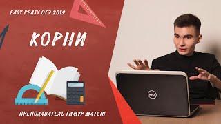 Корни (3, 4, 12 задания) ОГЭ 2019 по математике