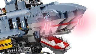 LEGO Робот-Акула Гармадона! Обзор 70656