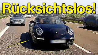 Irrer Porsche-Fahrer, Unfall mit Motorrad und Hochzeitskorso | Dashcam Deutschland #128 | #germany