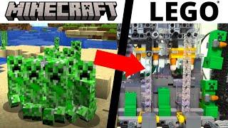 Creeper Army Built By LEGO® Robot Factory!