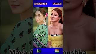 Top 10 Pakistani Actress Vs Indian Actress in 2024| iTx Explorer