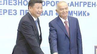 Xi Calls for Infrastructure Cooperation between China, Uzbekistan