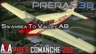 Prepar3D v3 - Around The World - 4: Swansea (EGKH) To Valley AB (EGOV)