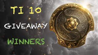 DOTA 2 BATTLE PASS 2020 GIVEAWAY | THE INTERNATIONAL 10 (TI10) WINNERS