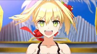 【FGO】水着ネロ 宝具＋ＥＸアタック（ Swimsuit Nero Claudius Noble Phantasm & EX Attacks）