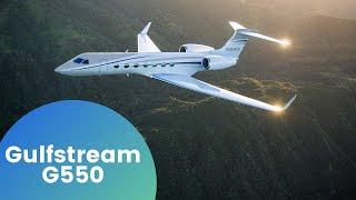 Gulfstream G550. Business Jet. Деловая авиация. Обзор самолёта.  Jet aviation