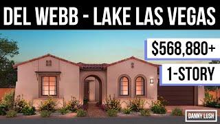 Single Story Home in 55+ Active Adult Community - Del Webb in Lake Las Vegas