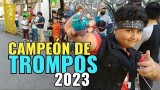 Ganamos otro torneo de trompos Cometa / concurso de trompos en la papeleria 2023 #tromposcometa