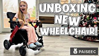 I GOT A NEW WHEELCHAIR today! @Paiseec