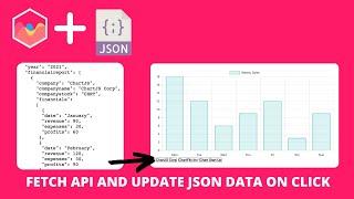 Fetch API And Update JSON Data on Click in Chart JS