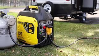 Champion 4000W Dual Fuel RV Ready Portable Inverter Generator with CO Shield® (Mod. 201050)