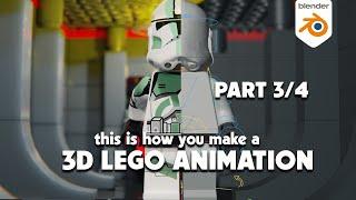 Part 3 - Animation | How To Make A Lego Animation In Blender (2023 Updated)