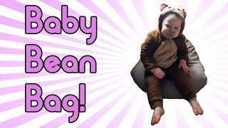 DIY Baby Bean Bag! Easy 30 Minute Craft For babies, toddlers, and kids of all sizes