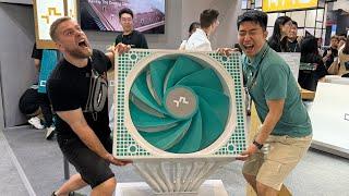 Самый БОЛЬШОЙ кулер в мире! Новинки DEEPCOOL на COMPUTEX2025! 
