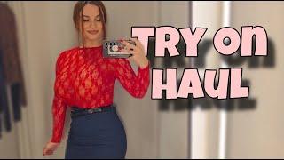 [4K] Transparent Try On Haul | See Through Clothes | Get Ready With Angelina Love