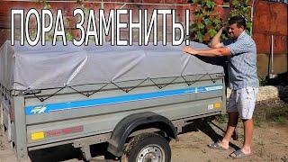 ПРИЦЕП КРЕМЕНЬ ОБЗОР. 2 ГОДА ИСПОЛЬЗОВАНИЯ!