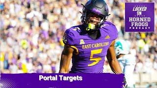 TCU is going after Chase Sowell a big time playmaker from ECU in the transfer portal.