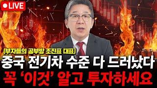 중국 전기차 수준 드러났다. 꼭 '이것' 알고 투자하세요. ( 조진표 대표 )