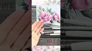 Unboxing Liesl X Craftamo Brush Set #art #artist #shorts #youtubeshorts #painting #watercolor