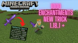 how to get 1000 Enchantments in Minecraft pe 100%  working trick latest trick