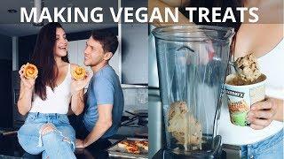 MAKING VEGAN TREATS WITH MY BOYFRIEND