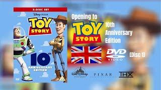 Opening to Toy Story - 10th Anniversary Edition 2005 UK DVD [Disc 1]