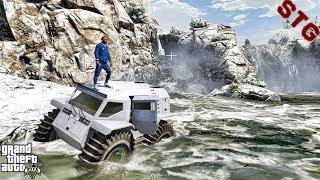 GTA 5 REAL LIFE MOD #717 -  LET'S TAKE A RIDE IN SHERP ATV!!!(GTA 5 REAL LIFE MODS)