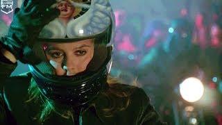 Barbara and Robin in night moto racing | Batman & Robin