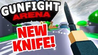 New KNIFE MELEE UPDATE in Gunfight Arena Roblox