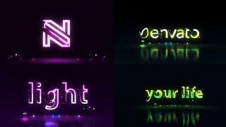 Neon Logo / Titles ( After Effects Template )  AE Templates