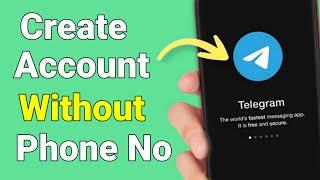 How To Create Telegram Account Without Phone Number In 2024 ! No Need To Phone Verification