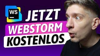 JetBrains WebStorm ist JETZT KOSTENLOS 