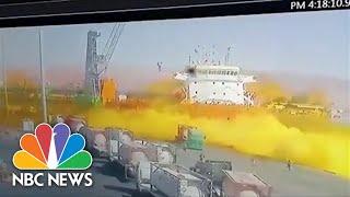 Toxic Gas Explosion Kills At Least 12, Injuries Over 260 In Jordan Port