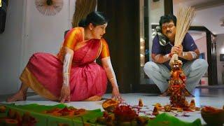 Kovai Sarala And Raghava Lawrence Telugu Movie Interesting Comedy Scene || Bomma Blockbusters