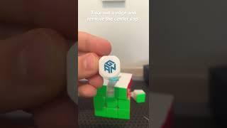 How to setup your Gan 13. (Quick overview) #cubing #gan13 #rubikscube #shorts