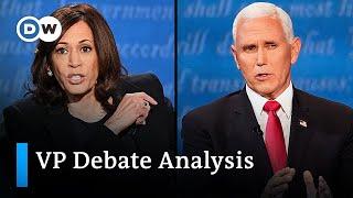 Key takeaways from the Vice Presidential debate -  2020 VP debate analysis | DW News