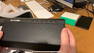 BlitzWolf BW-AS2 40W Wireless Bluetooth Speaker from Banggood - unboxing and hands-on