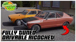 FULLY TUNED DRIVABLE RICOCHET MY SUMMER CAR DRIVABLE RICOCHET 2022 | Ogygia Vlogs