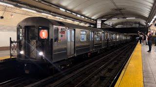 IRT Broadway Line: R62A (1) Trains End/Begin Service @ 168th Street