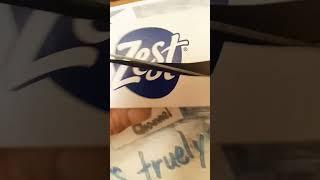 cutting a Zest soap box #youtubeshorts  #cuttingskills  #shortsyoutube  #cutting