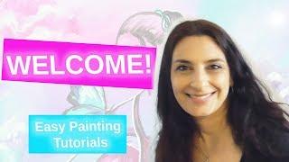 Art Channel Intro / Trailer Easy Painting Tutorials