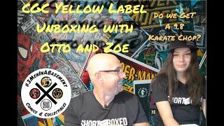 CGC YELLOW LABEL UNBOXING WITH OTTO AND ZOE