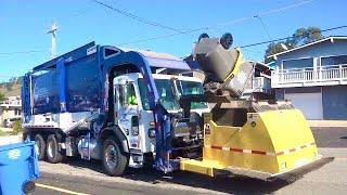 New Waste Connections Garbage Trucks on California's Central Coast!