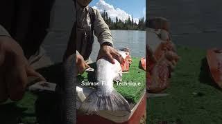 Salmon Fillet Technique with  Fish Em LLC #alaska #fishing #salmon