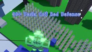 50+ Tesla Coil Bed Defense (Bedwars)