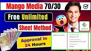 100% Working Sheet Mango Media Adx Approval | Latest Adx approval Method | How to get adx approval