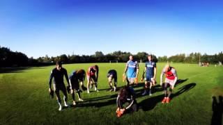 ICELANDIC WAY to clean the shoes after training.