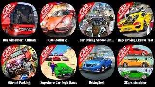 Bus Simulator : Ultimate,Gas Station 2,Car Driving School Simulator,Race Driving License Test,Off...