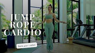 Jump Rope Cardio / en hızlı bacak ve karın şekillendirme antrenmanı!